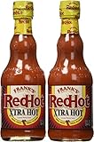 Frank's RedHot EXTRA Hot - Hot Sauce (12 oz Size) 2 Pack