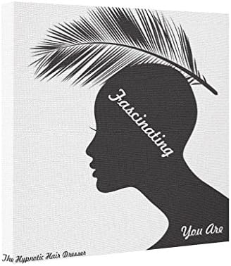 EleganceElegant Hair Beauty Canvas Pictures