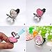 Jenia 30mm Stainless Steel Aromatherapy Home Car Essential Oil Diffuser Locket Clip 8 Washable Felt Pads