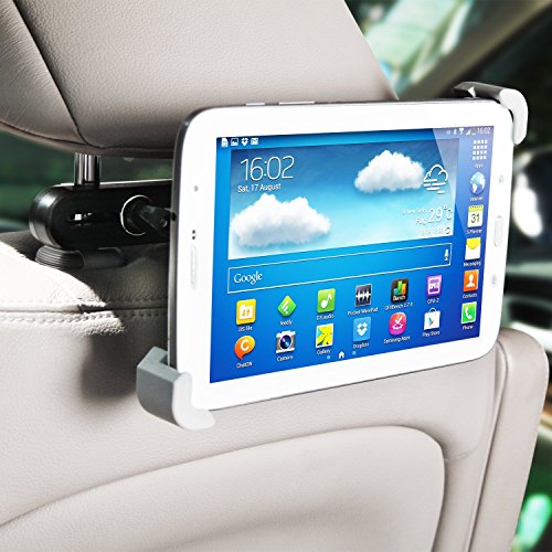 Headrest Ipad Mount, MFEEL Car Holder, Car Seat Ipad Holder Cradle
