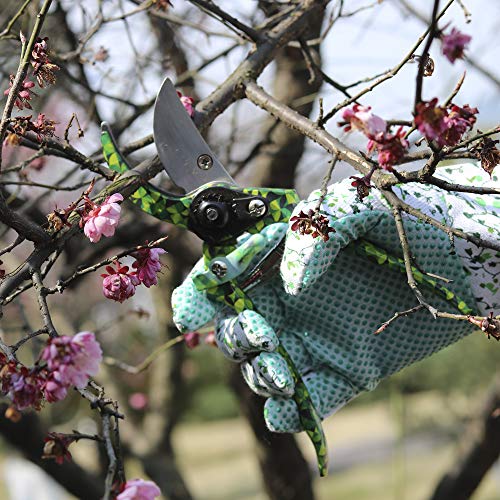 3 Piece Garden Tool Set - Aluminum Gardening Tools with Floral Print - Trowel, Cultivator, Pruning Shear, and Exquisite packaging, Gift Set for Gardening Needs - Thumbnail 5