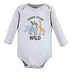 Hudson Baby baby girls Long-sleeve Bodysuits Hudson