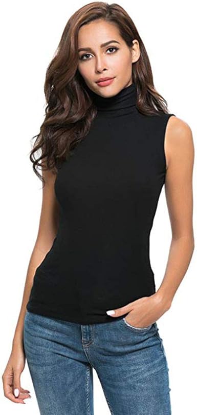 blusas cuello tortuga para dama