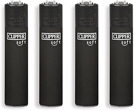Mecheros Clipper Large Soft Black 853111 X48: Amazon.es: Salud y cuidado personal