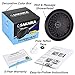 Sakaika 5 Inch 3 Setting 2.5 GPM Oil Rubbed Bronze Multi Function Adjustable Showerhead Replacement with Massage & Mist Spray for Luxury Bathroom from Wall Mount Multifunction Shower Head Collection