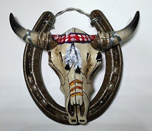 Lucky Horse PSHB Big Lucky Horse Shoe - Painted Skull Headband