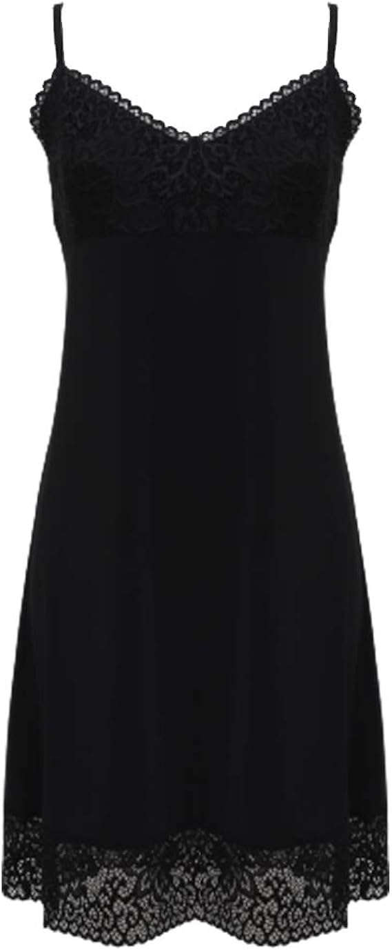 Amazon Co Jp ナイトワン レース ペチコート ワンピース キャミソール スリップ レディース フリー 服 ファッション小物