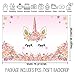 Allenjoy 7x5ft Unicorn Photo Backdrop Birthday Theme Party Supplies Watercolor Flowers Girls Baby Shower Cake Smash Decorations Background Gold Glitter Stars Photography Photobooth Props