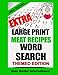 Extra Large Print Word Search - Meat Recipes