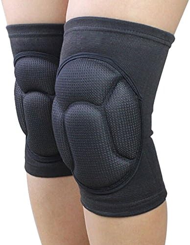 Knee Pads (1Pair), Ankala Adjustable Thick Sponge Collision Avoidance Kneeling Kneepad Outdoor Climbing Sports Riding Knee Protector Protection