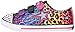 Skechers Little Kid (4-8 Years) Twinkle Toes: Chit Chat-Prolifics Black/Multi Light-Up Sneaker - 2 M US Little Kid