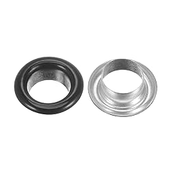 HARFINGTON 200 Set Color Round Grommets 8mm