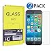 (2 Pack) iPhone 6S Plus Screen Protector Glass, Tempered Glass Screen Protector for iPhone 6S Plus / 6 Plus 5.5