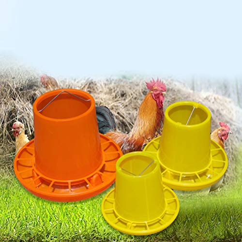 YARNOW Automatische Fütterung Eimer Zucht Hühnerfutter Eimer Geflügel Ente Fütterungstool – Bild 3