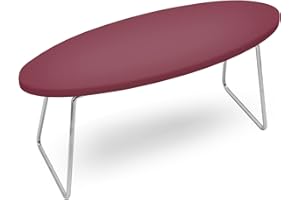 I·B·N G Small Nail Arm Rest Cushion, Portable Manicure Hand Rest Arm Rest for Nails Tech Salon Home Use, Microfiber Leather Nail Hand Rest Stand (Dark Red)