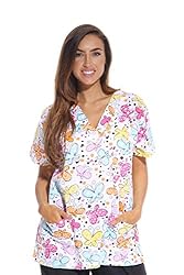 Just Love Women's Scrub Tops Scrubs 216V-19-L