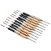 docooler 10Pcs 2g Fishing Floats Bobbers Paulownia Wood Fishing Tackle Tools