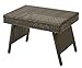 Christopher Knight Home Salem Outdoor Wicker Adjustable Folding Table, Multibrown