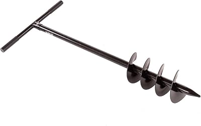 Oypla 150mm 6" Manual Post Hole Fence Digger Earth Auger Hand Drill