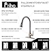 Modern Commercial Lead-Free Stainless Steel Single Lever Handle High Arc Pull Down Sprayer Kitchen Sink Faucet,Brushed Nickel Pull Out Kitchen Faucets With Deck Plate