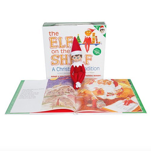 Elf on the Shelf:A Christmas Tradition (blue-eyed boy scout elf)