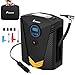 Foxnovo Portable Air Compressor Tire Inflator, Auto Digital Tire Inflator 12V 150 PSI Tire Pump with Emergency Led Lighting and Long Cable for Car, Truck, Bicycle, Motorcycles, Balls and Others