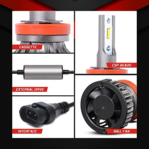 6 Aukee+Headlight+Lumens+Extremely+Conversion