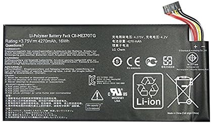 BEST SHOPPER Lithium-ion Polymer Generic Replacement 4270mAh Battery Compatible with Asus Google Nexus 7 Tablet 1st Generation
