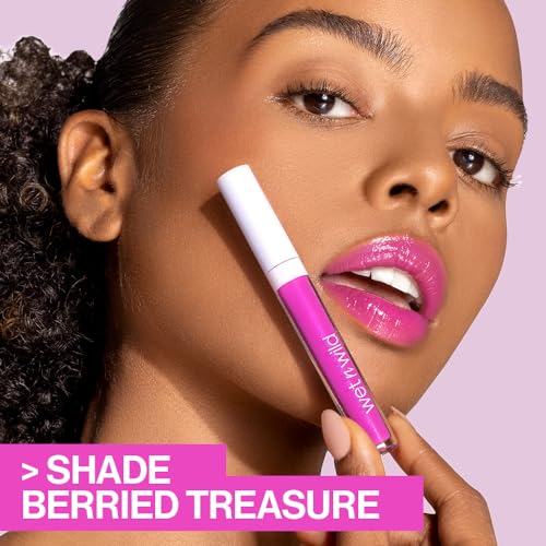 WET N WILD MEGASLICKS LIP GLOSS, ULTRA-GLOSSY, VITAMIN-E ENRICHED, ULTRA-GLOSS HIGH SHINE MOISTURIZING, CRUELTY-FREE & VEGAN – LOWKEY PINK