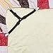 Triangle Model Bed Sheet Clip Holder Bed Sheet Grippers Cover Fasteners with Metal Clips (Set of 4)- Keep Your Sheet in Place! Two Tie Stays for Free !