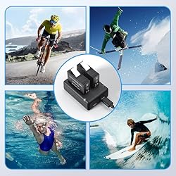 Topwowe 2 Packs Batteries 1800mAh for Insta 360 Ace