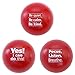 Teacher Peach Stress Balls for Kids or Adults Stress Ball Pack for Anxiety & ADHD Toys