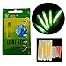QualyQualy Fishing Glow Sticks for Bobbers 3.0x25mm/4.5x37mm/6.0x50mm/7.5x75mm Luminous Glow Sticks for Fishing Bobbers & Fishing Rod Bell Alarm 50Pcs 20Pcs 10Pcs Fishing Glow Sticks Bulk
