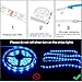 Led Strip Lights, WiFi Wireless Smartphone Controlled Waterproof RGB Rope Lights Flexible 5050 Light Strip 32.8ft 300Leds 24key IR Remote Controller UL Power Adapter Work with Android iOS Alexa
