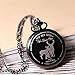 BESFURNITURE 1x Groomsman Gifts for Wedding｜Best Man Pocket Watch｜ Engraved Best Man Pocket Watch with Chain ｜Gift for Best Man Mens' Watch (Bronze)