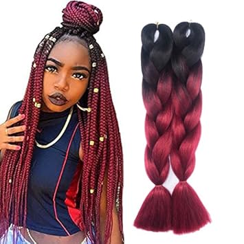 Amazon Com Synthetic Kanekalon Fiber For Twist Braiding Hair 100g