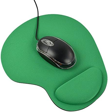 Balepha Mouse Pad with Wrist Rest Support Comfortable Memory Foam Mouse Mat (Green)