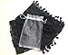 Mass Veil Catholic Church Mantilla Black Chapel Lace Shawl or Scarf Latin Mass Head Cover with a Handy Storage Pouch (Black) Beatus Veils