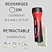 Camelion 6 LED Plug in Rechargeable Emergency Blackout Flashlight- up to 24 Hours of Continuous Lighting (2 Count)