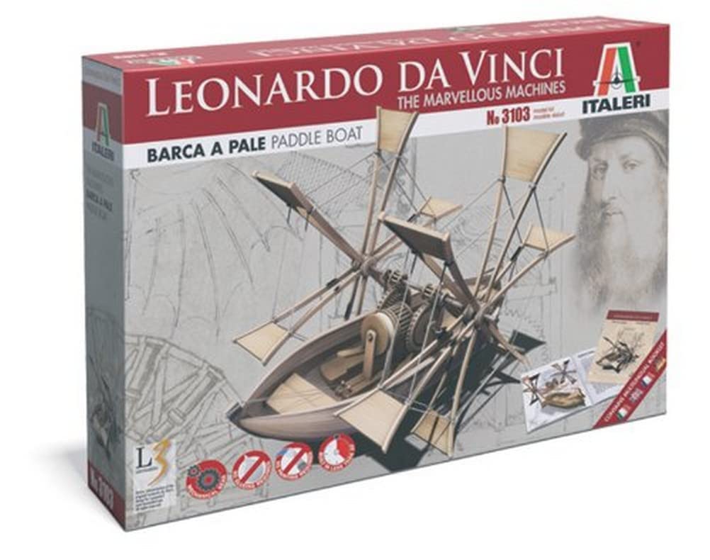 Italeri 510003103 It L Da Vinci Paddle Boat