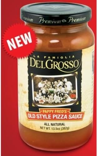 La Famiglia Del Grosso Pappy Freds Old Style  Pizza   Sauce , 13.5 Ounce - 12 per case.