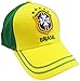 Rhinox Brasil 2014 World Cup Yellow/Green Adjustable Buckle Hat/Cap