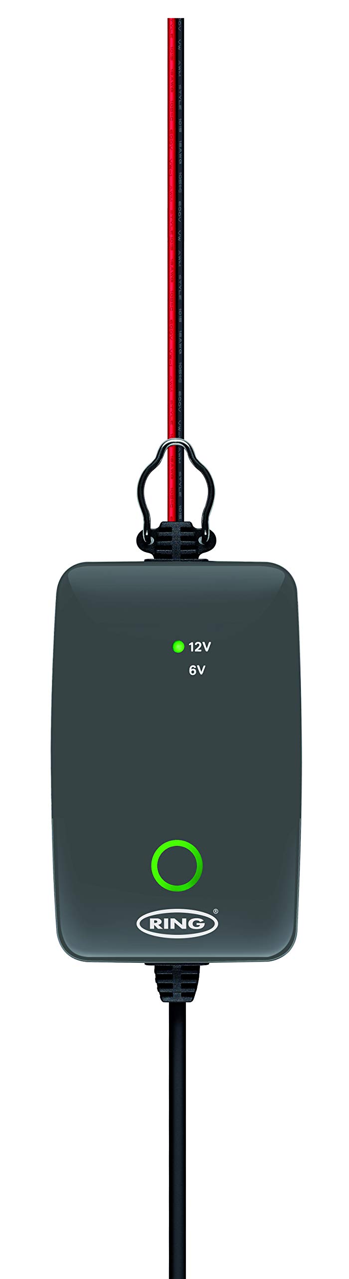 RING RSC701 Smart Maintenance Car Battery Charger 12V, with 6V Motorcycle Maintenance Charger Setting, for START/STOP, lead acid, calcium, AGM and EFB batteries