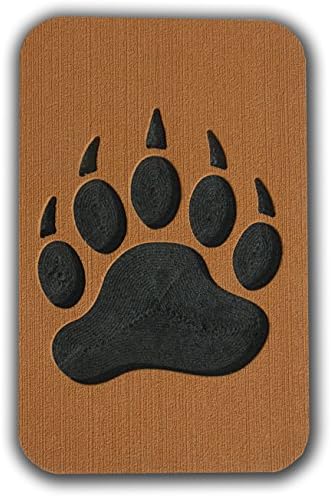 ToejamrSnowboard Stomp Pad - Black Bear PAW PAD - Brown