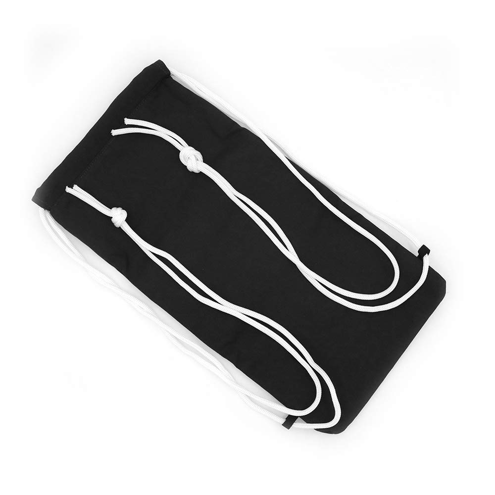 Namvo Multi-use Adjustable Drawstring Backpack Bag for Men Women Kids,Great for Yoga, Travel Bag (Black)