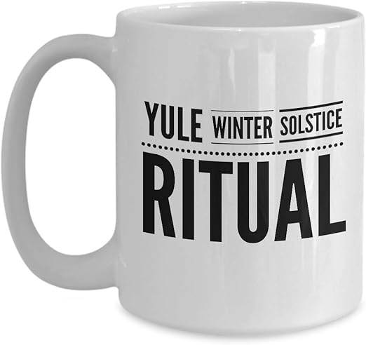 Amazon Com Solstice Coffee Mug 15 Oz Yule Winter Solstice Ritual Winter Solstice Activities December Winter Event Season Astronomical Horoscope Zodiac Kitchen Dining