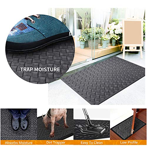image for Mibao Entrance Door Mat Front Outdoor Rug Heavy Duty Non-Slip Welcome 