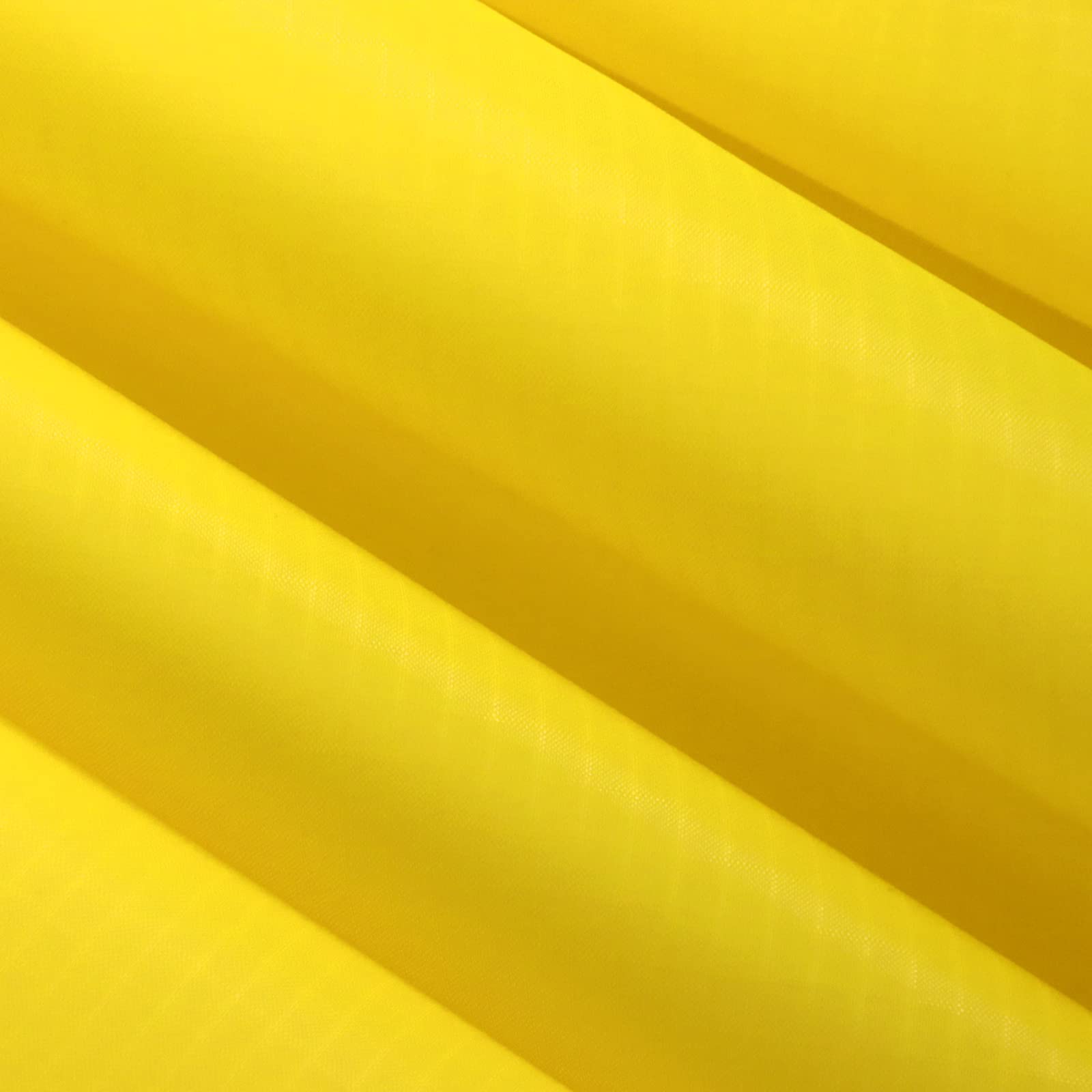 9KM DWLIFE 40D Waterproof Ripstop Nylon Fabric 3oz Nylon Sheets PU Coating Tear Resistant for Outdoor Cover Tent Kite Bag Material(Yellow,1 Meter(100cm x 152cm))