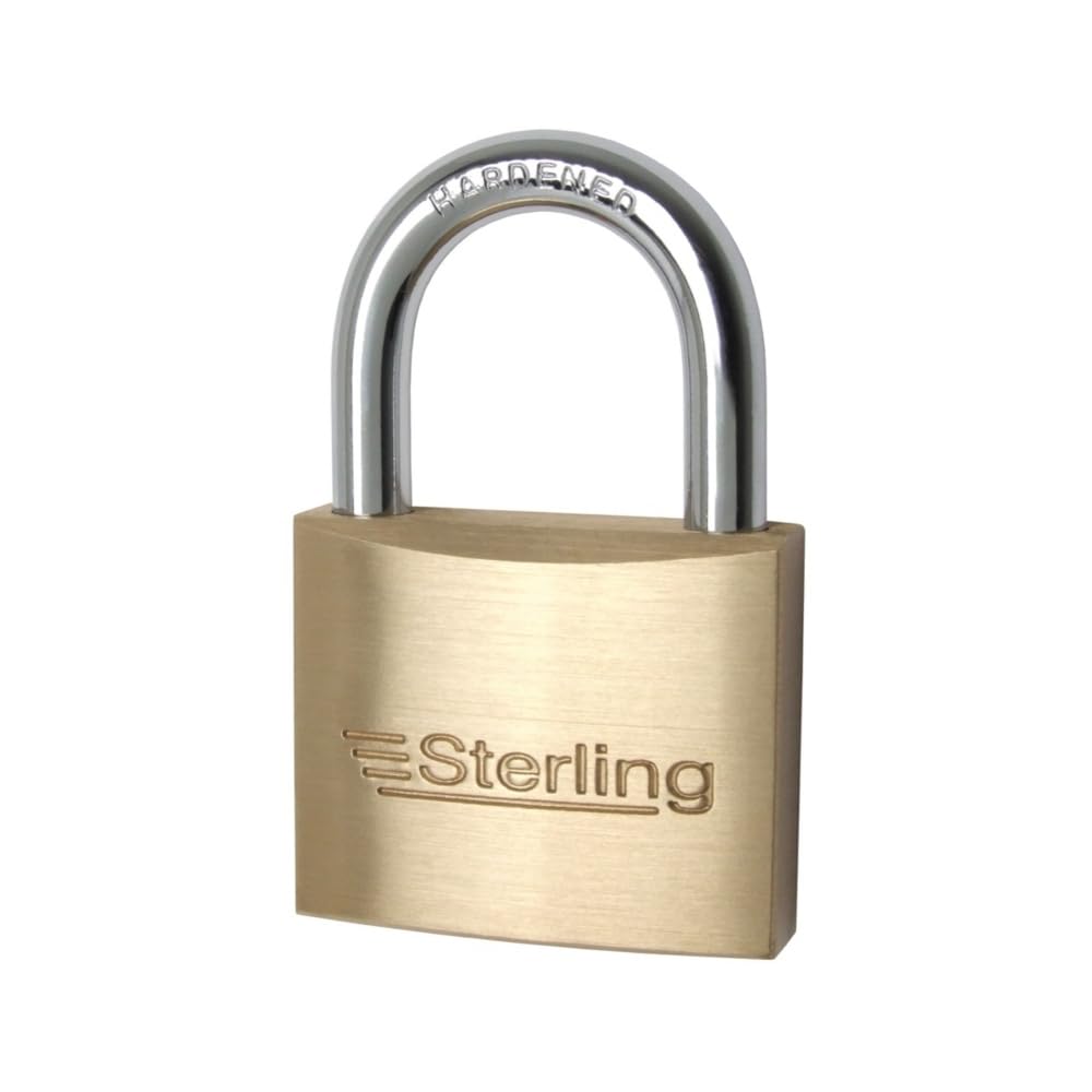 Point BPL150 Ecobbler Brass Padlock with 2 Keys, Brass, 50 mm - Packaging May Vary
