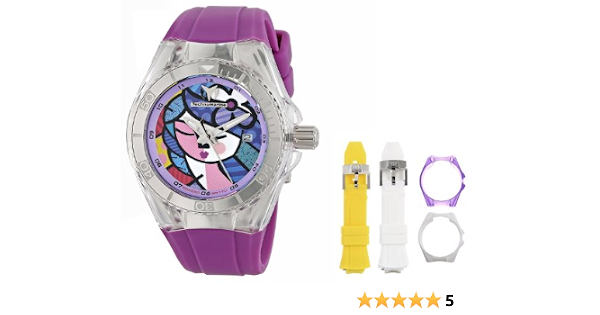 Amazon.com: Technomarine Unisex 113040 Correa intercambiables Diseñado por  Romero Britto : Ropa, Zapatos y Joyería